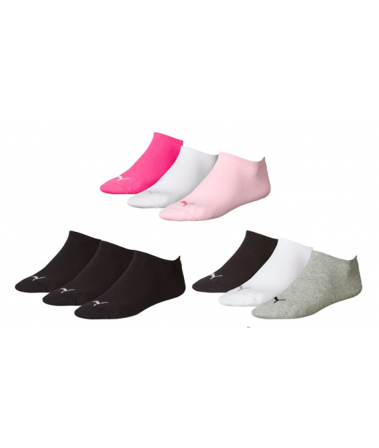 Puma Sneaker Invisible Socks Pack of 3